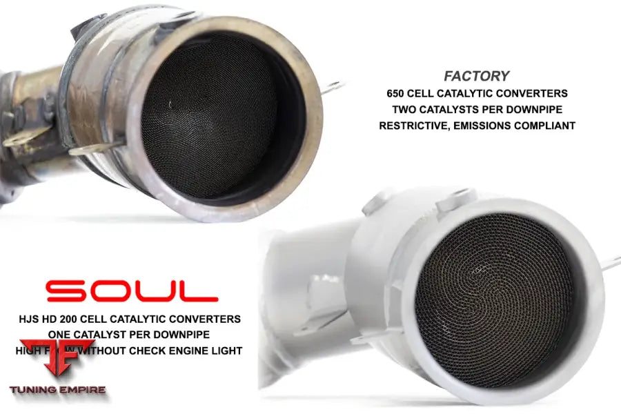 SOUL MCLAREN 570S / 570GT / 540C SOUL SPORT DOWNPIPES