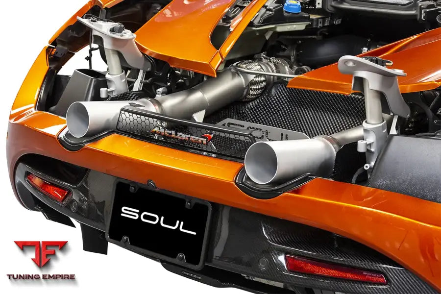 SOUL MCLAREN 720S SOUL COMPETITION EXHAUST DOWNPIPES