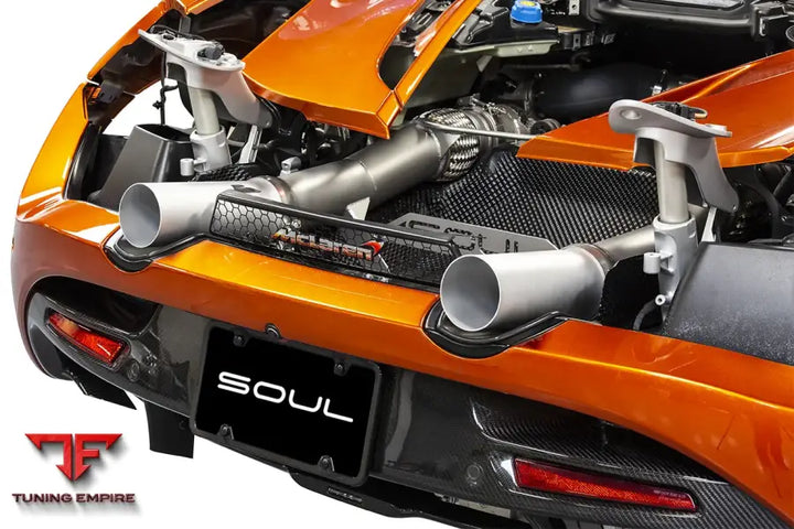 SOUL MCLAREN 720S SOUL COMPETITION EXHAUST DOWNPIPES