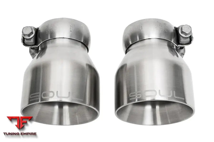 SOUL PORSCHE 718 4.0L SOUL BOLT ON EXHAUST TIPS