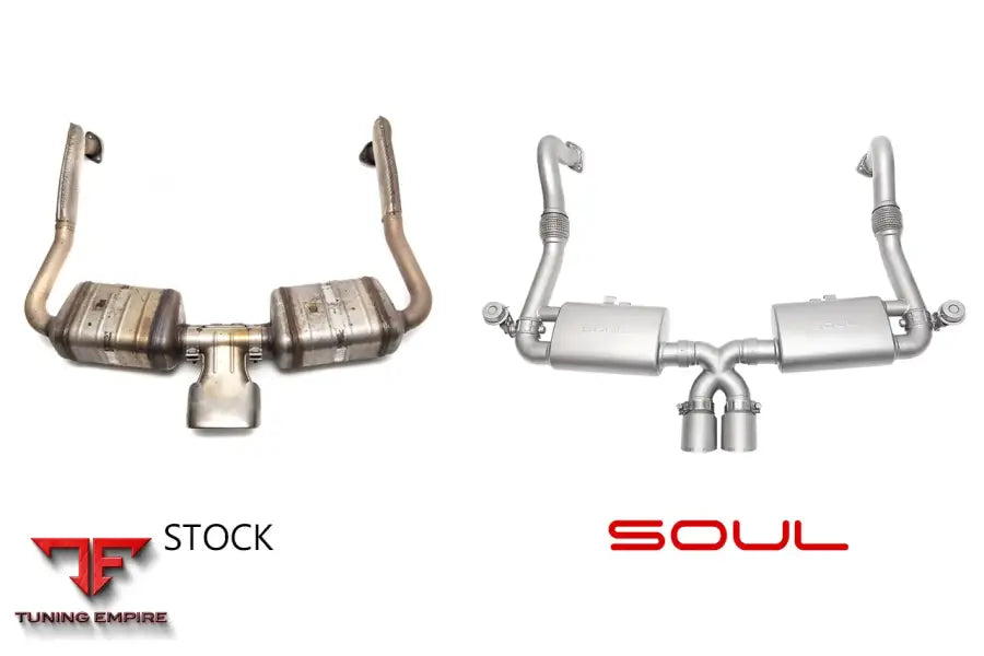 SOUL PORSCHE 718 BOXSTER / CAYMAN SOUL VALVED EXHAUST SYSTEM