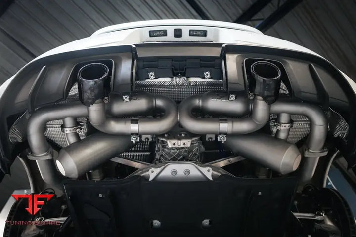 SOUL PORSCHE 718 GT4 / Spyder / GTS 4.0L SOUL Drone Canister Upgrade EXHAUST SYSTEM
