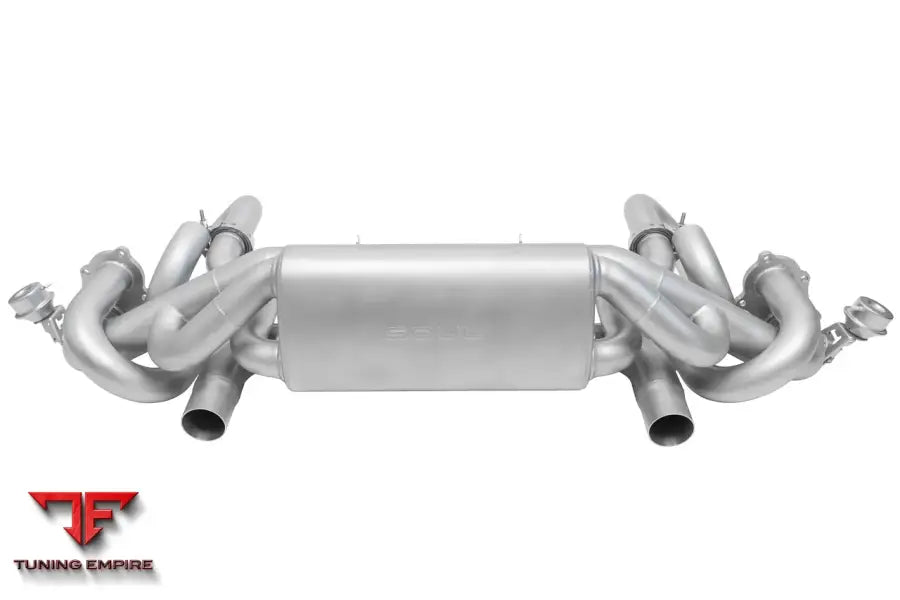 SOUL PORSCHE 718 GT4 / SPYDER / GTS 4.0L SOUL VALVED EXHAUST SYSTEM