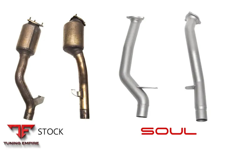 SOUL PORSCHE 958.2 CAYENNE DOWNPIPE