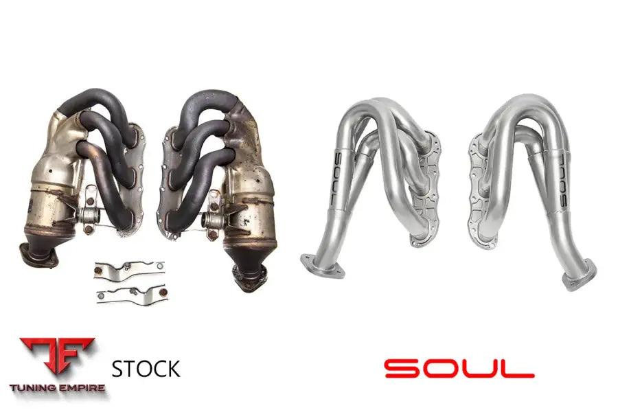 SOUL PORSCHE 981 BOXSTER / CAYMAN SOUL COMPETITION HEADERS EXHAUST