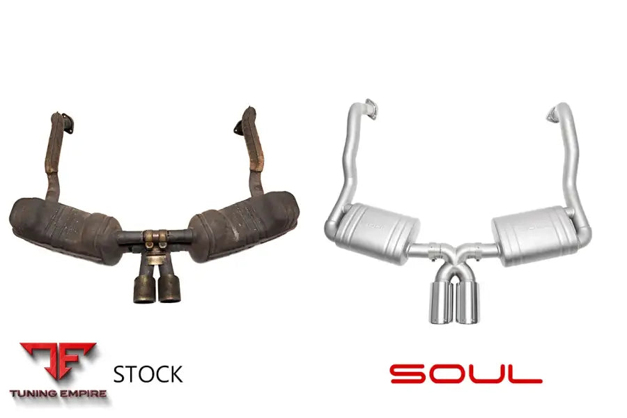 SOUL PORSCHE 981 BOXSTER / CAYMAN SOUL PERFORMANCE EXHAUST SYSTEM