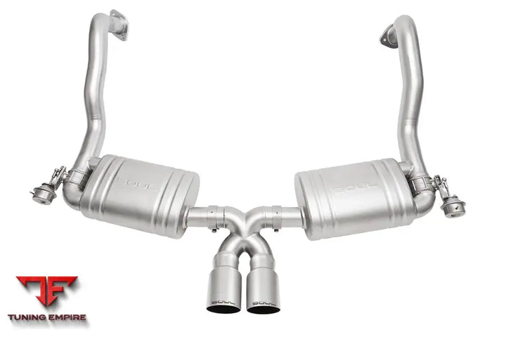 SOUL PORSCHE 981 BOXSTER / CAYMAN SOUL VALVED EXHAUST SYSTEM