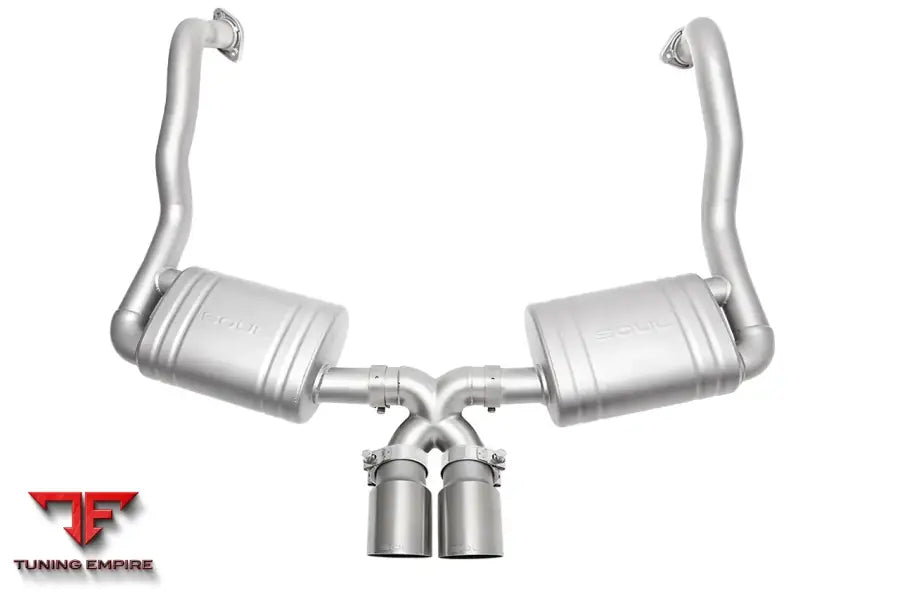 SOUL PORSCHE 981 GT4 / BOXSTER SPYDER / CLUBSPORT SOUL PERFORMANCE EXHAUST SYSTEM