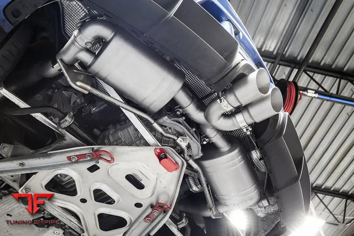 SOUL PORSCHE 981 GT4 / BOXSTER SPYDER / CLUBSPORT SOUL VALVED EXHAUST SYSTEM
