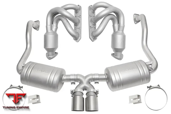 SOUL PORSCHE 986 BOXSTER SOUL STREET EXHAUST PACKAGE