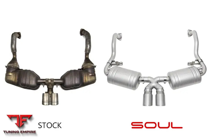 SOUL PORSCHE 987.1 BOXSTER / CAYMAN SOUL PERFORMANCE EXHAUST SYSTEM