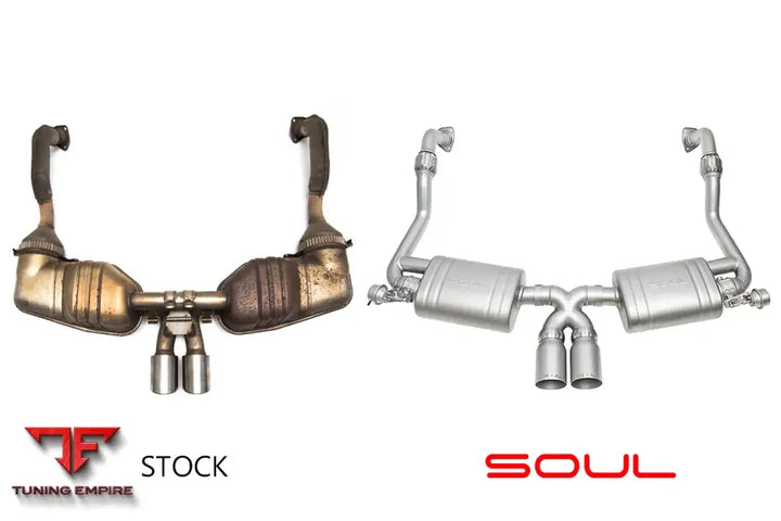 SOUL PORSCHE 987.2 BOXSTER / CAYMAN SOUL VALVED EXHAUST SYSTEM