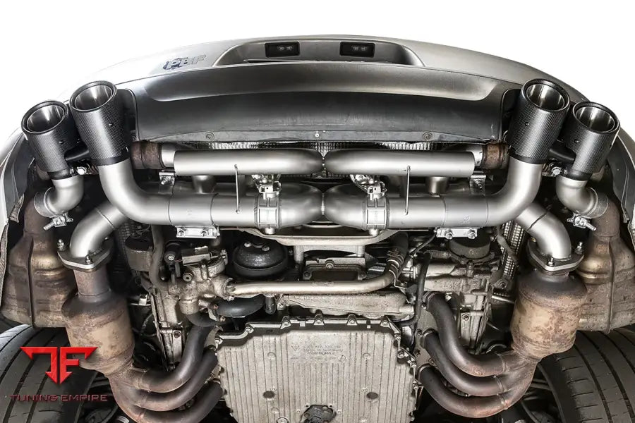 SOUL PORSCHE 991.1 CARRERA BASE (WITHOUT PSE) VALVED PERFORMANCE EXHAUST SYSTEM