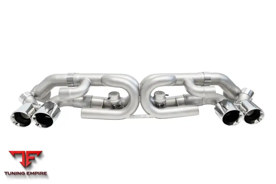 SOUL PORSCHE 991.1 CARRERA BASE (WITHOUT PSE) VALVED PERFORMANCE EXHAUST SYSTEM