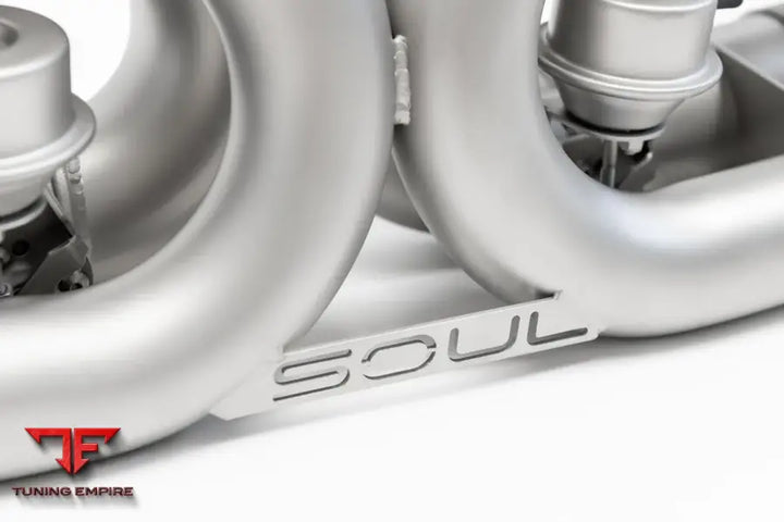 SOUL PORSCHE 991.1 CARRERA BASE (WITHOUT PSE) VALVED PERFORMANCE EXHAUST SYSTEM