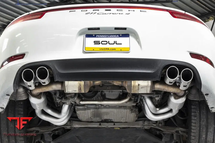 SOUL PORSCHE 991.1 CARRERA LONG TUBE STREET HEADERS EXHAUST
