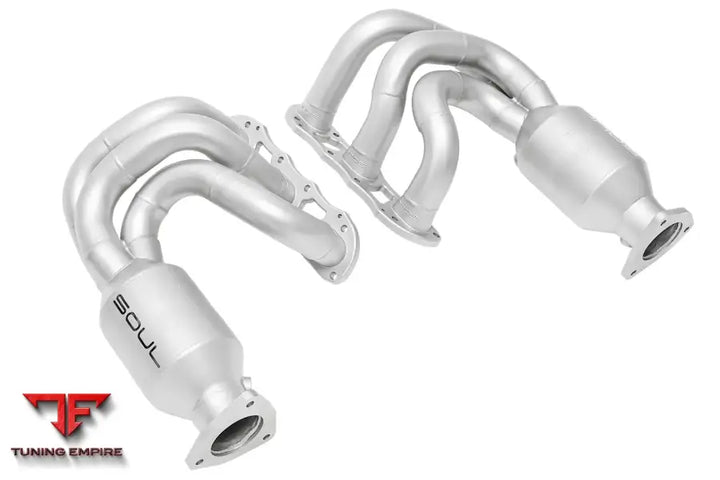 SOUL PORSCHE 991.1 CARRERA LONG TUBE STREET HEADERS EXHAUST
