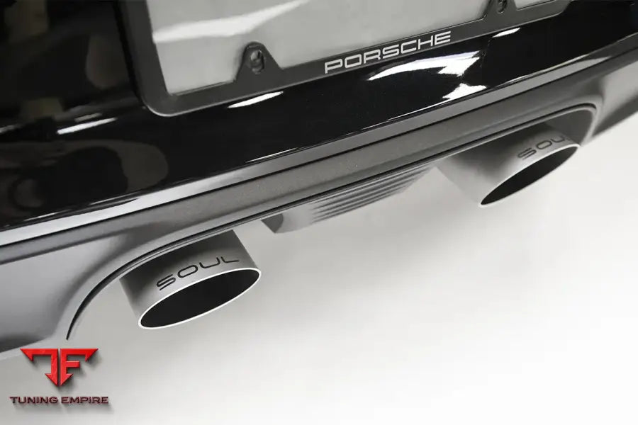 SOUL PORSCHE 991.2 CARRERA (WITH PSE) BOLT ON EXHAUST TIPS