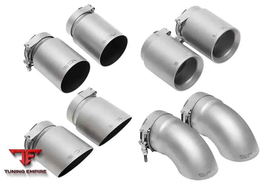 SOUL PORSCHE 991.2 CARRERA (WITH PSE) BOLT ON EXHAUST TIPS