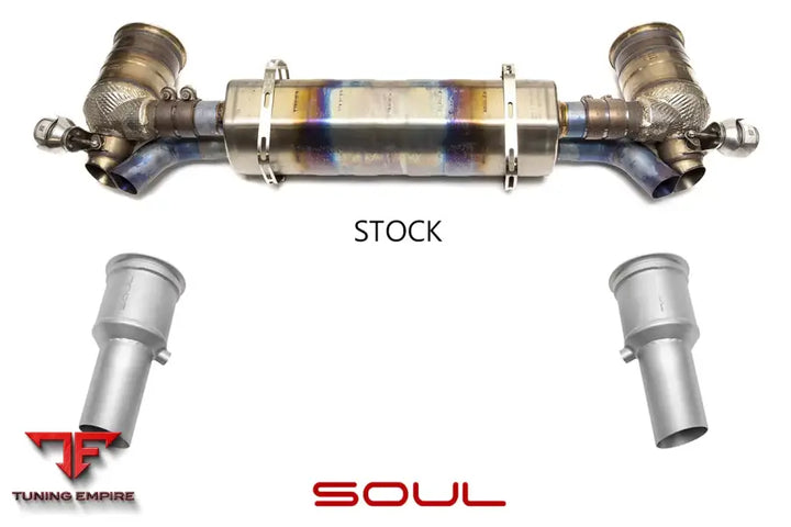 SOUL PORSCHE 991.2 GT2 RS DOWNPIPE