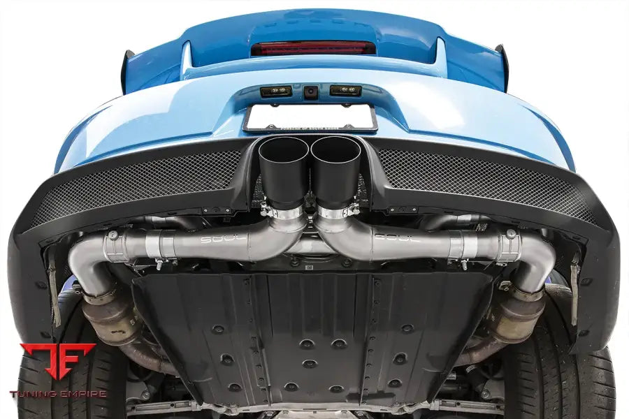 SOUL PORSCHE 991 GT3 / GT3 RS / 911R SOUL CENTER MUFFLER BYPASS EXHAUST