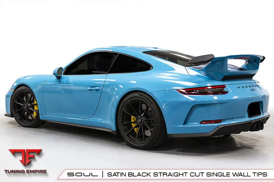 SOUL PORSCHE 991 GT3 / GT3 RS / 911R SOUL CENTER MUFFLER BYPASS EXHAUST