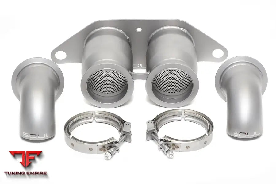 SOUL PORSCHE 991 GT3 / GT3 RS SOUL BOLT-ON RESONATED TIPS