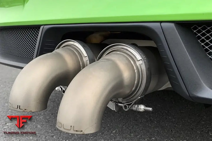 SOUL PORSCHE 991 GT3 / GT3 RS SOUL BOLT-ON RESONATED TIPS