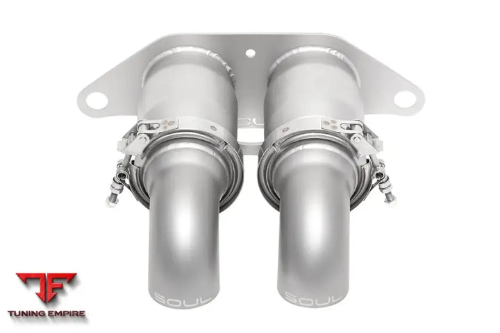 SOUL PORSCHE 991 GT3 / GT3 RS SOUL BOLT-ON RESONATED TIPS