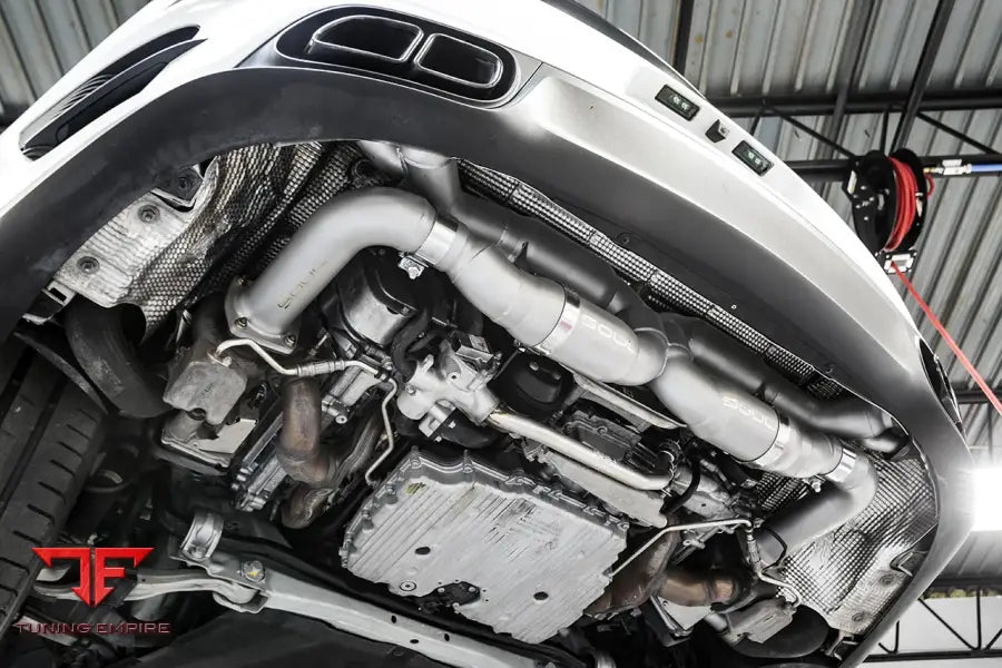 SOUL PORSCHE 991 TURBO COMPETITION X-PIPE EXHAUST
