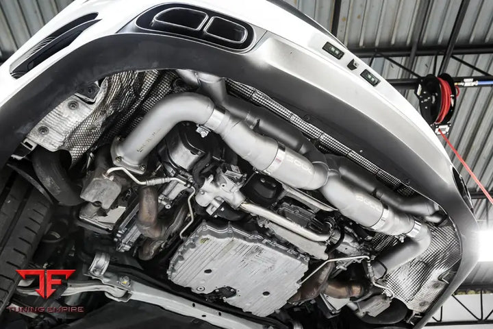 SOUL PORSCHE 991 TURBO COMPETITION X-PIPE EXHAUST