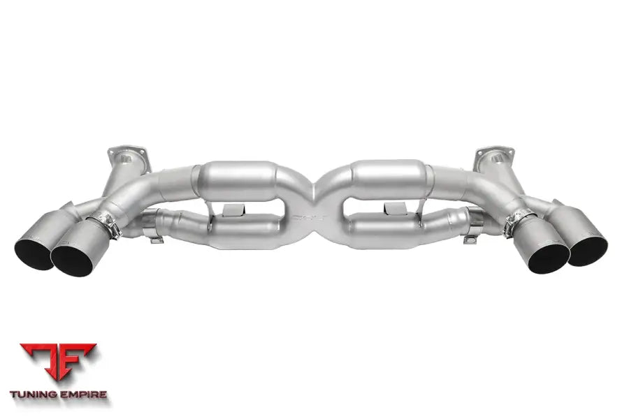 SOUL PORSCHE 991 TURBO COMPETITION X-PIPE EXHAUST
