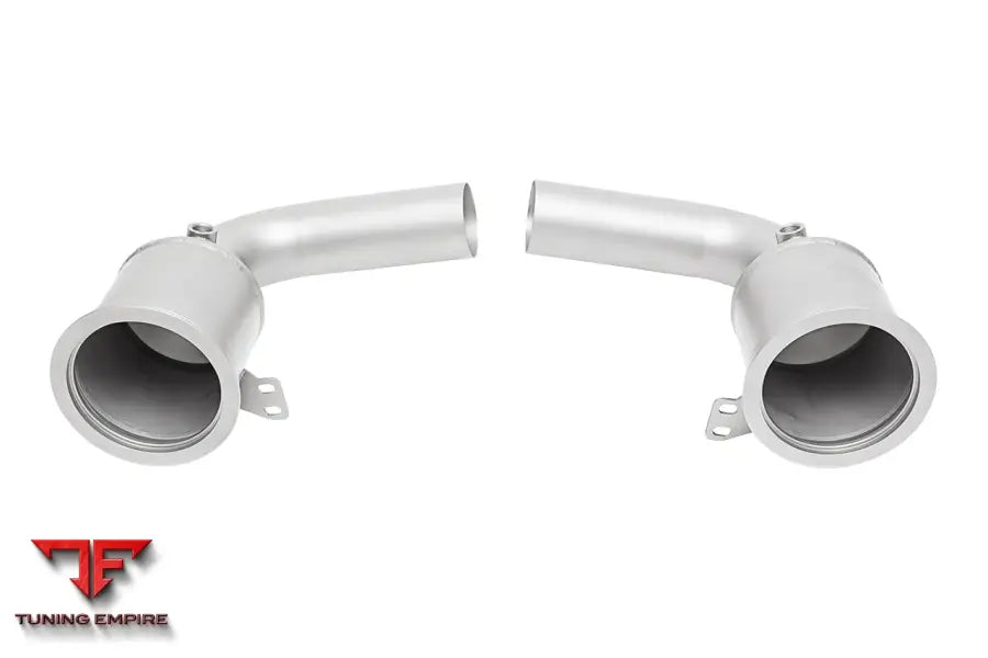 SOUL PORSCHE 992 TURBO CAT BYPASS DOWNPIPE