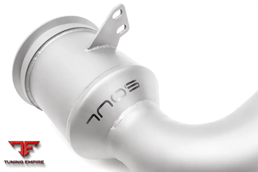 SOUL PORSCHE 992 TURBO CAT BYPASS DOWNPIPE