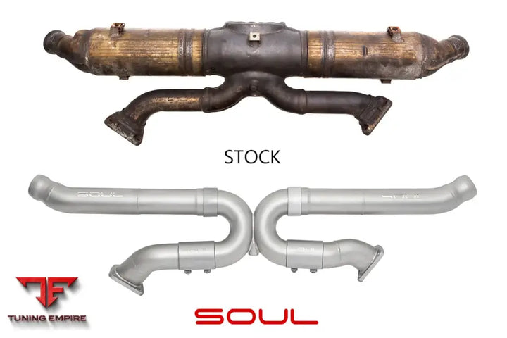 SOUL PORSCHE 993 CARRERA SOUL CAT BYPASS X-DOWNPIPE