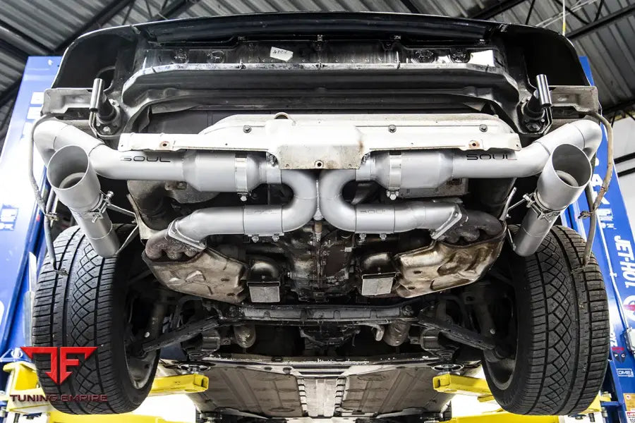 SOUL PORSCHE 993 CARRERA SPORT CAT MUFFLER BYPASS EXHAUST SYSTEM