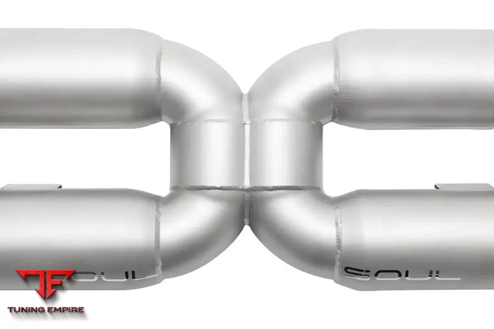 SOUL PORSCHE 996 GT2 SOUL COMPETITION X-PIPE EXHAUST