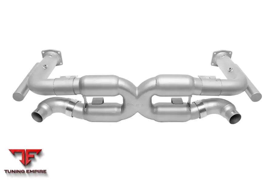SOUL PORSCHE 996 TURBO COMPETITION X-PIPE EXHAUST SYSTEM