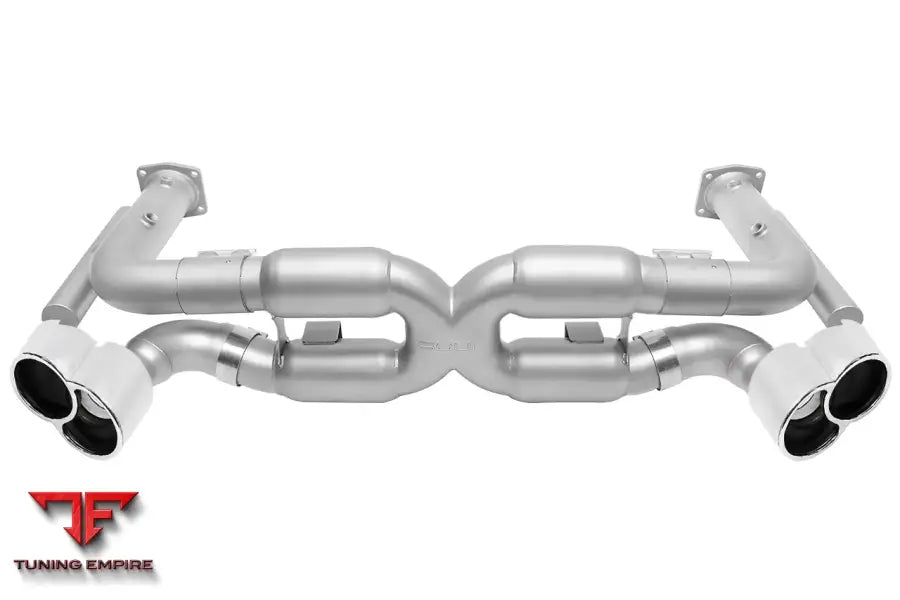 SOUL PORSCHE 996 TURBO COMPETITION X-PIPE EXHAUST SYSTEM