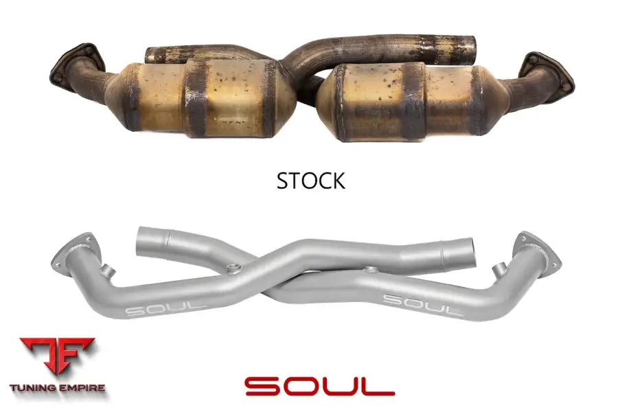 SOUL PORSCHE 997.1 CARRERA CAT BYPASS DOWNPIPE
