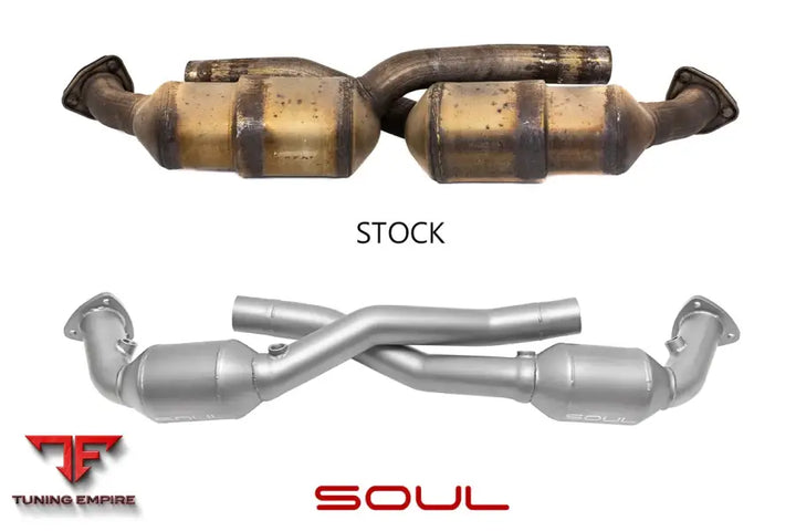 SOUL PORSCHE 997.1 CARRERA SPORT CATALYTIC DOWNPIPE
