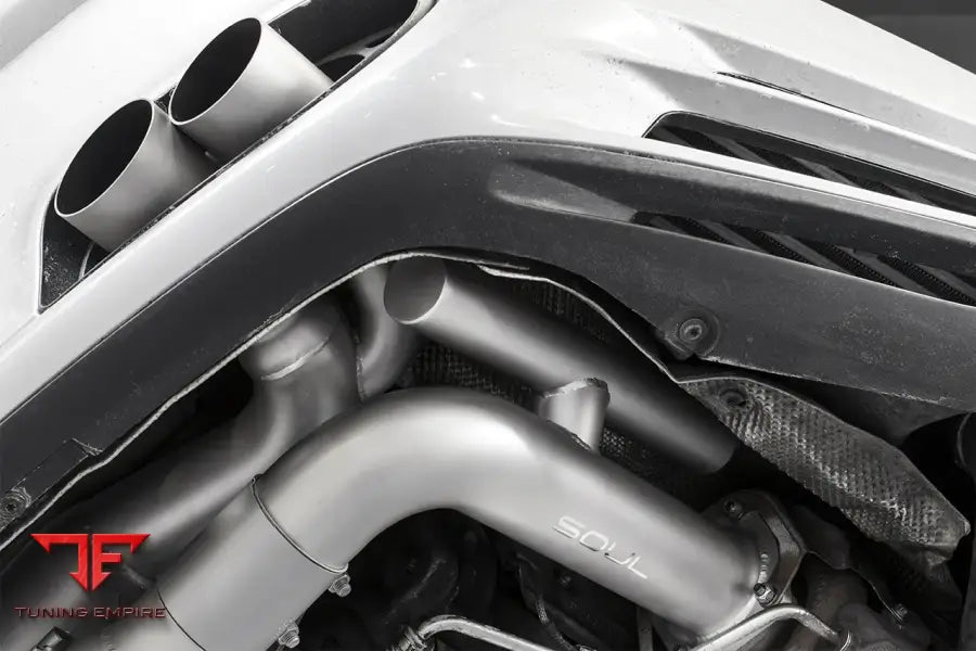 SOUL PORSCHE 997.1 TURBO COMPETITION X-PIPE EXHAUST