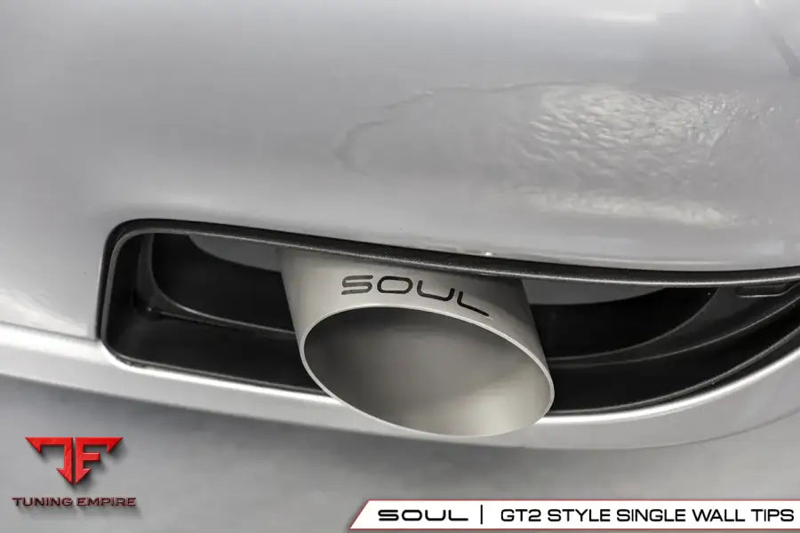 SOUL PORSCHE 997.1 TURBO COMPETITION X-PIPE EXHAUST