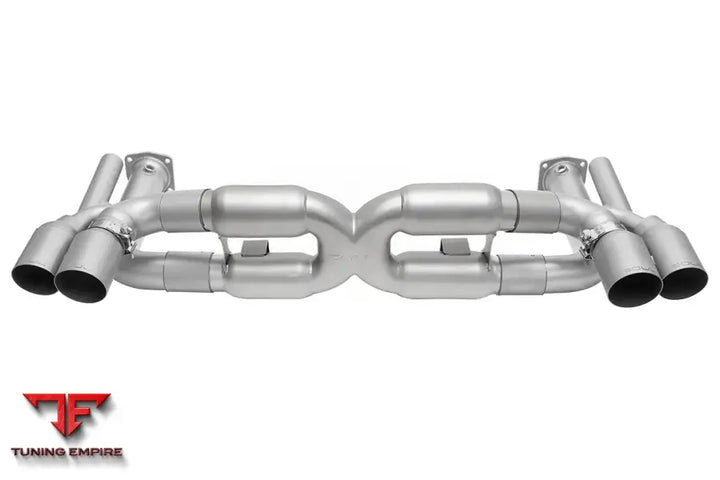 SOUL PORSCHE 997.1 TURBO COMPETITION X-PIPE EXHAUST