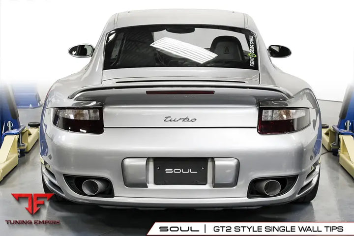 SOUL PORSCHE 997.1 TURBO COMPETITION X-PIPE EXHAUST