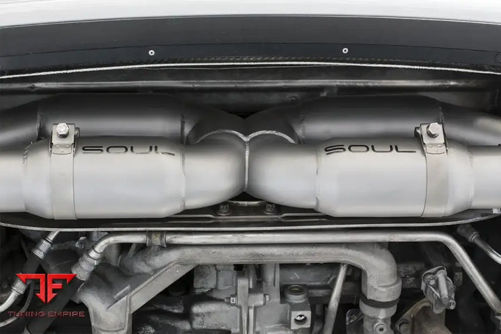 SOUL PORSCHE 997.1 TURBO COMPETITION X-PIPE EXHAUST