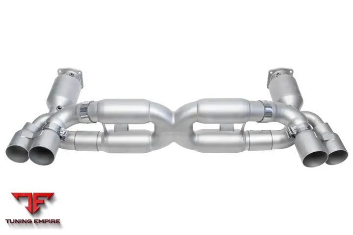 SOUL PORSCHE 997.1 TURBO SPORT X-PIPE EXHAUST