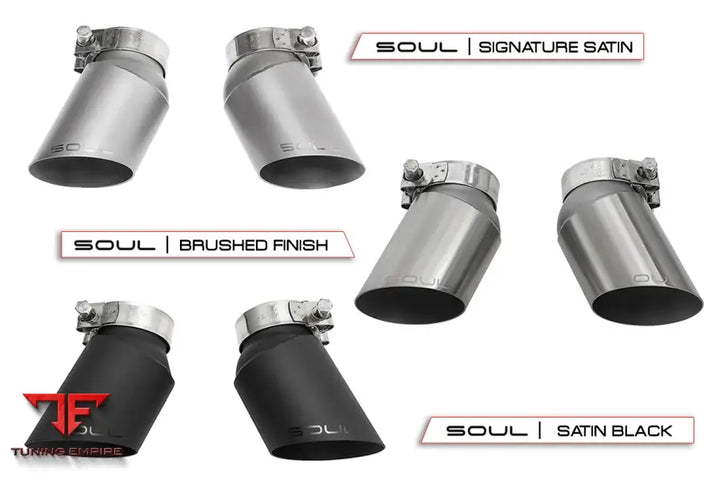 SOUL PORSCHE 997.1 TURBO SPORT X-PIPE EXHAUST