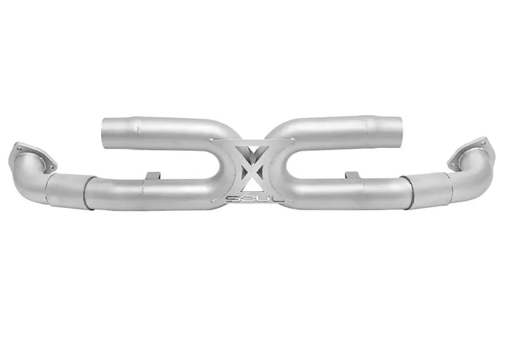 SOUL PORSCHE 997.2 CARRERA CENTER MUFFLER BYPASS EXHAUST SYSTEM