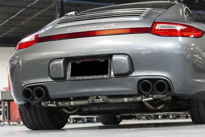 SOUL PORSCHE 997.2 CARRERA CENTER MUFFLER BYPASS EXHAUST SYSTEM